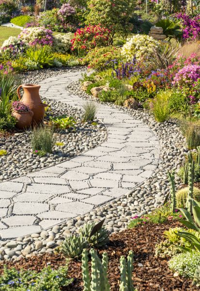 Pathway Landscaping in Delray Beach