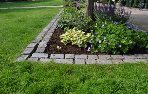 Flower Bed Mulching in Delray Beach