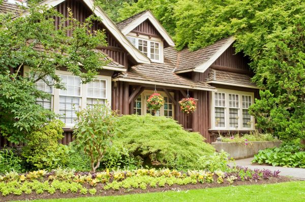 Log Home Landscaping in Delray Beach